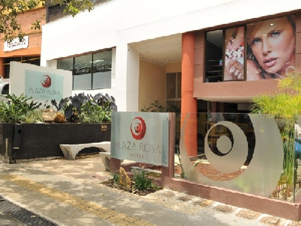 Hotel Plaza Rosa Medellín Exteriör bild